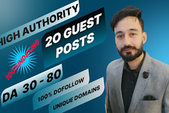 create high da guest post backlinks with SEO quality guest posting service