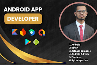 do mobile app development in jetpack compose UI and kotlin