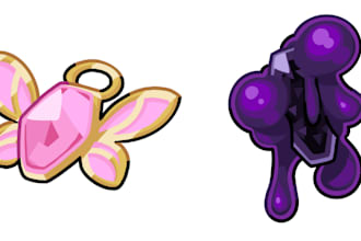 make video games items and assets for you