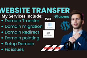 point domain to shopify, wix, wordpress, setup and fix domain issues,  verify