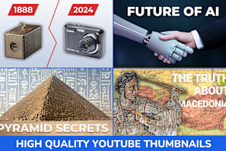create an appealing youtube thumbnail