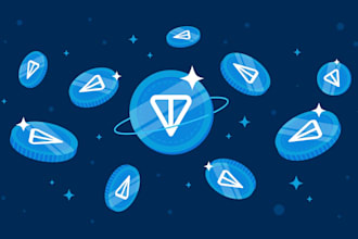 create tokens, jettons, nfts, dapps on the ton telegram network