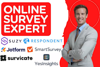 setup suzy respondent jotform smartsurvey survicate yesinsights startquestion