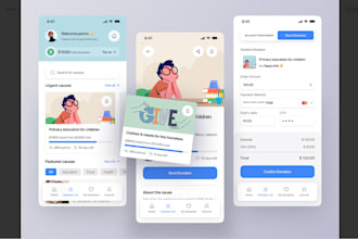get you crowdfunding app development, fundraising app, donation app, charity app