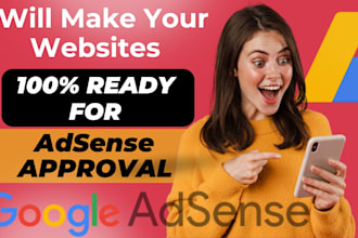 make your websites ready for google adsense approval