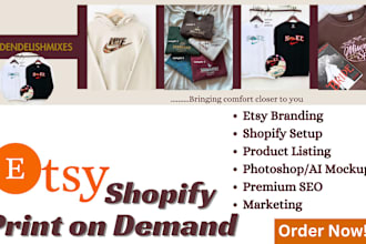do shopify ecommerce website development shopify print on demand website design