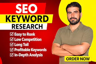 do SEO keyword research for blog, youtube and low competition niche
