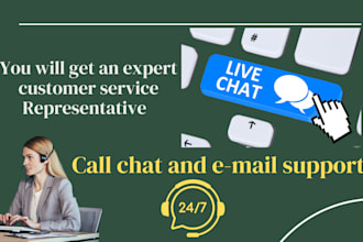 provide full remote support for business chat, social media, and email