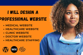build design medical doctor hospital and healthcare website