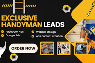 handyman leads home remodeling  leads roofing leads construction website