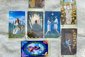 give a detailed love, relationship, soulmate psychic tarot reading