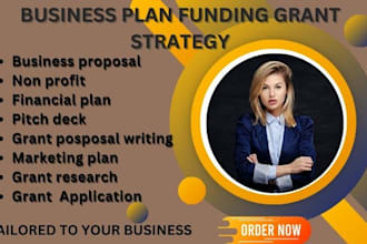 write an investor ready business plan for your startup