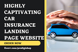 design car insurance auto insurance automobile car part landing page website
