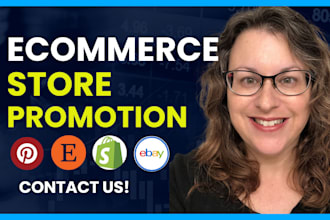 promote etsy ebay shopify and redbubble to boost sales and traffic