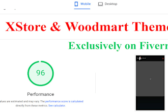 do xstore and woodmart theme speed optimization and increase page speed