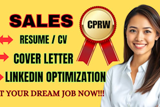 write and design a sales resume that get noticed