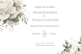 create beautiful save the dates and wedding invitations