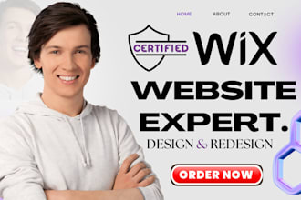 design a wix website, do wix website design wix website redesign, sales funnels