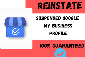 fix , appeal and reinstate your suspended google business profile, recover gmb