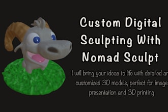 bring your ideas to life with digital sculpting in nomad sculpt