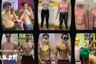 create a custom diet or workout plan tailored to your fitness goals
