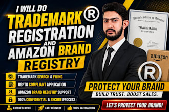handle your trademark registration and amazon brand registry