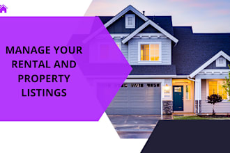 manage property listing and rentals