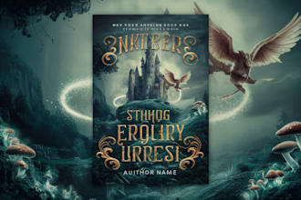 design professional fantasy book cover, ebook cover