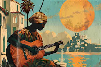 design best retro vintage poster