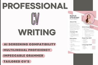 create ai optimized, tailored cvs for global job markets