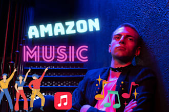 organically promote your amazon apple  music and pitch to 900 playlist curators