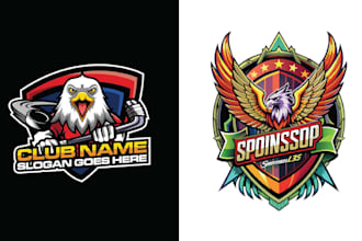 make hand drawn birds, falcon, eagle logo with my creative thinking