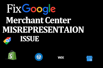 fix google merchant center suspension and misrepresentation shopping ads product