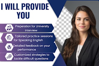 take mock interviews for jobs and university admission