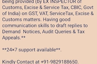 draft reply to india customs and gst notices and facilitate customs clearance