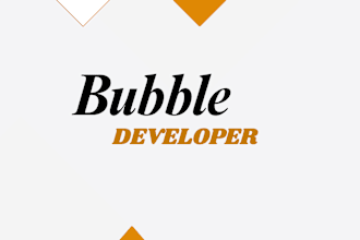 expert bubble io developer for your custom web app needs