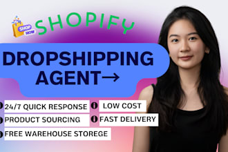 be your china sourcing and shopify dropshipping  agent