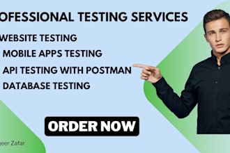 do professional QA testing for websites and mobile apps