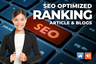do SEO article writing, blog post writing or content writing