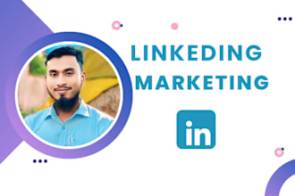 be your linkedin marketing manager