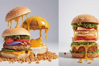 make a food pop art of your food