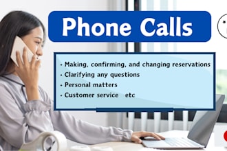 make a phone call on your behalf in japanese in japan