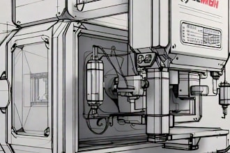 3d modeling cnc assembly design and cad drawing