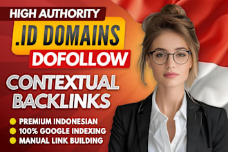 create premium quality dr70 contextual  dofollow backlinks