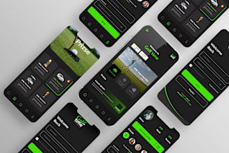develop custom golf booking app, golf application, golf app