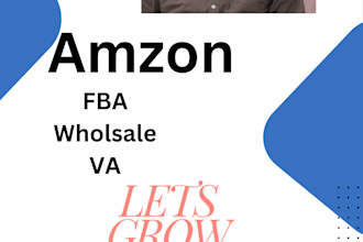 be your amazon fba wholesale VA expert