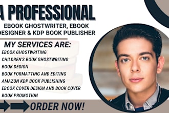 be your ebook writer ebook ghostwriter kindle ebook design kdp book publishing