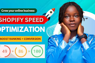 do shopify speed optimization, improve shopify store speed score and shopify SEO