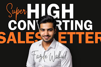 write high converting internet marketing sales letter