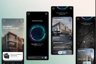create ai real estate app, estate agent app, property app